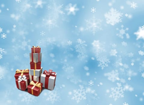 Stack of presents