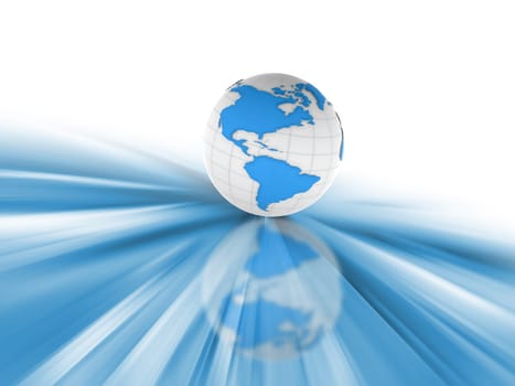 Abstract globe