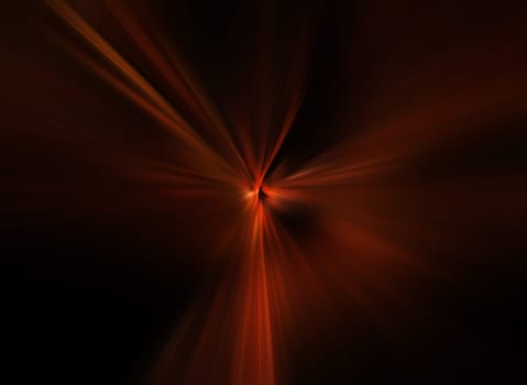 Fiery explosion
