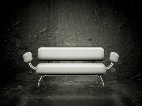 Grunge sofa