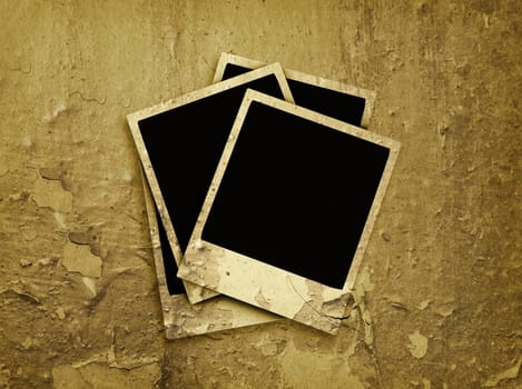 Grunge polaroids