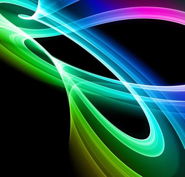 Rainbow abstract