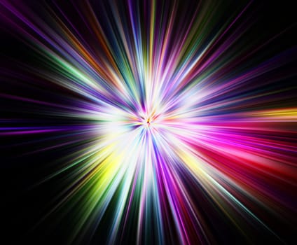 Rainbow blast