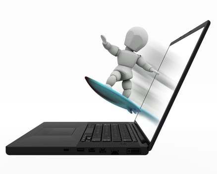 Surfing the net