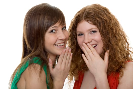 two women with gestures of astonishment