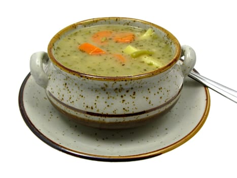 Vegetable stew with potatoes,carrots and beans