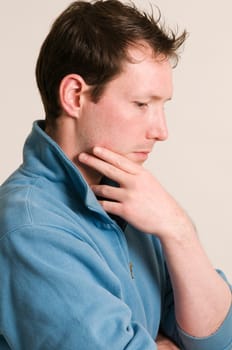 Depressed Man Side