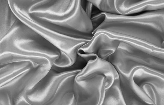 Grey satin