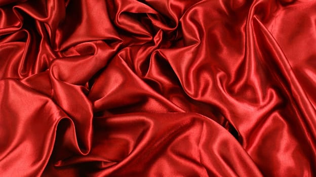 Red satin