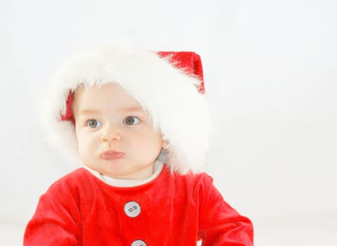 Unhappy santa