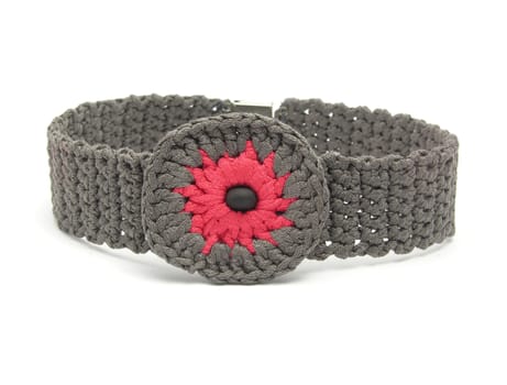 Homemade crocheted choker