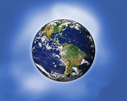 Earth in space