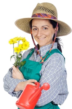 Gardener woman