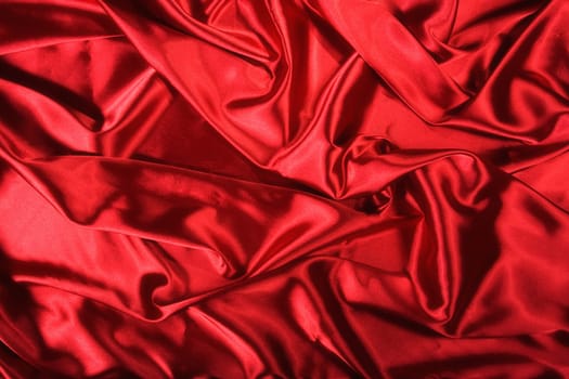 Elegant and soft red satin background