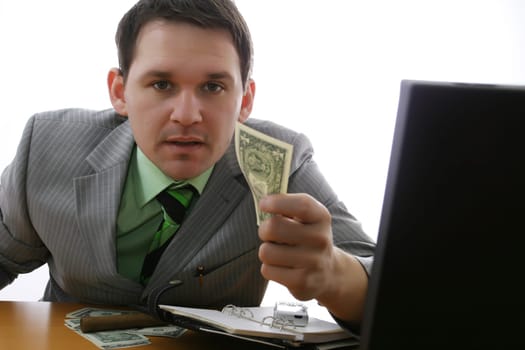 Boss makes offer with money