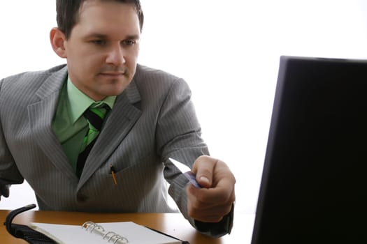 Paying by credit card