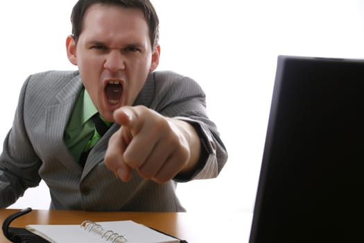 Disgruntled boss