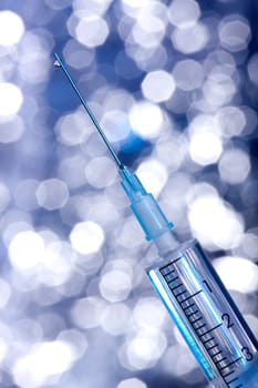 Blue Syringe