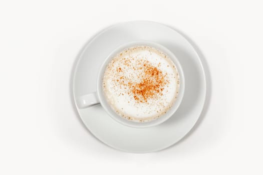 Cappuccino cup - clipping path