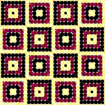 corn square pattern
