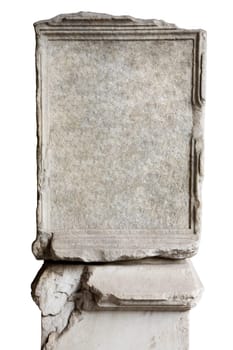 Blank stone in Coliseum
