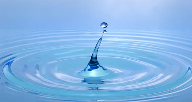splash of water