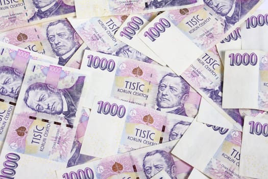 Czech money thousand