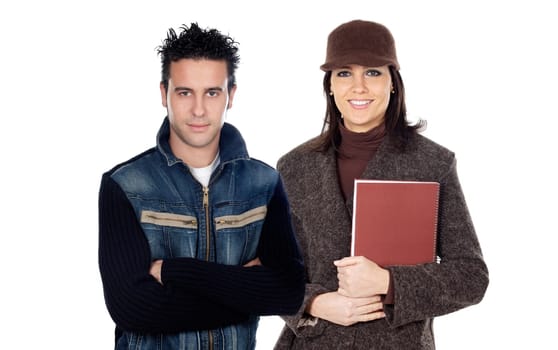Two students