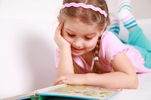 Girl reading