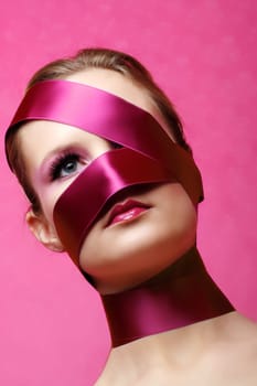 tape or ribbon or string