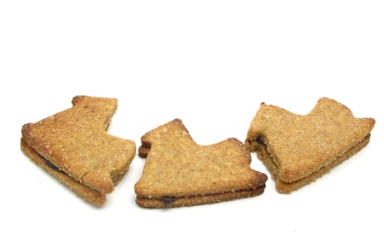 Brotkorb mit selbstgemachten Vollkornbrötchen