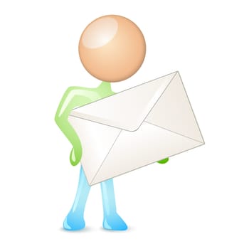Mailing humanoid