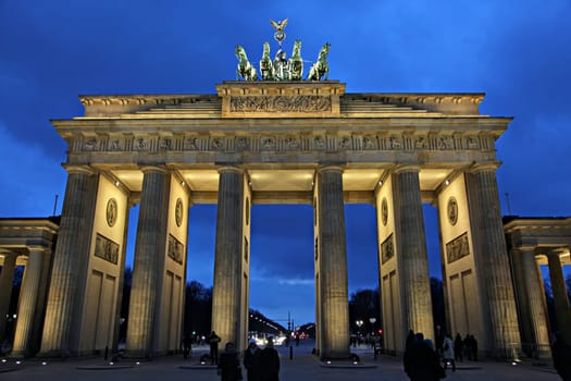 Brandenburg Gate in Berlin