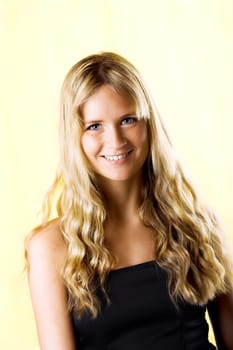 Blonde model