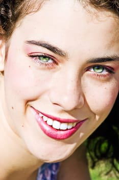 Beautiful Woman Face