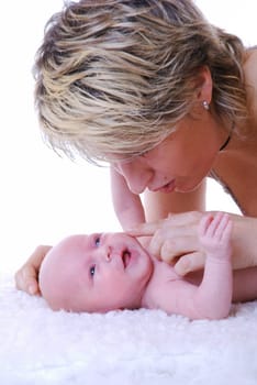 Mother and son
