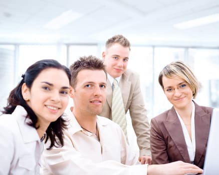 Business teamwork