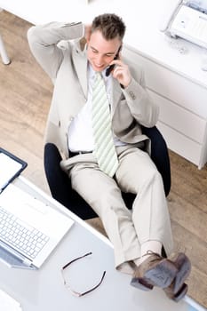 Easy businessman