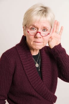 hard of hearing gesture