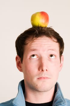 looking to the apple