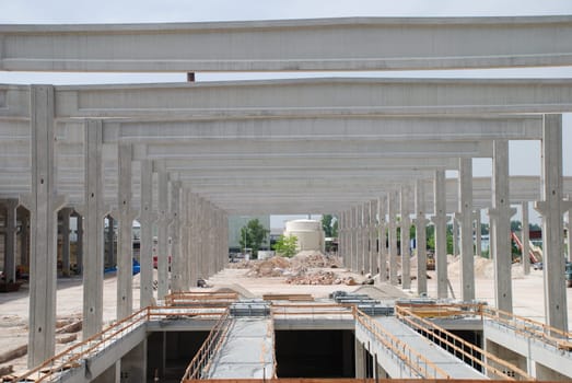 Construction Construction Economy Concrete Hall