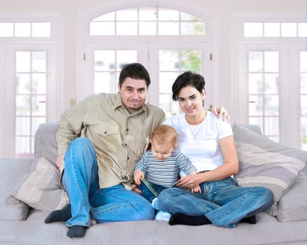 Family at home