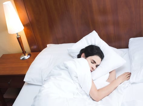 Sleeping woman