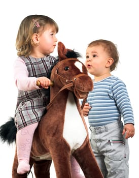 Children play together