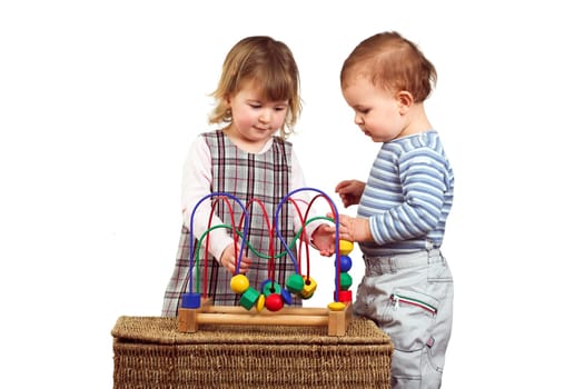 Children play together