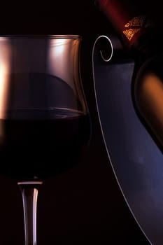 Quality red wine