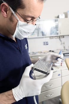 Dentist and his drills