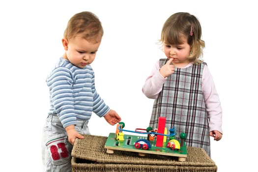 Children play together