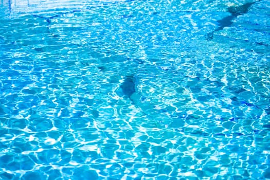 Blue water texture