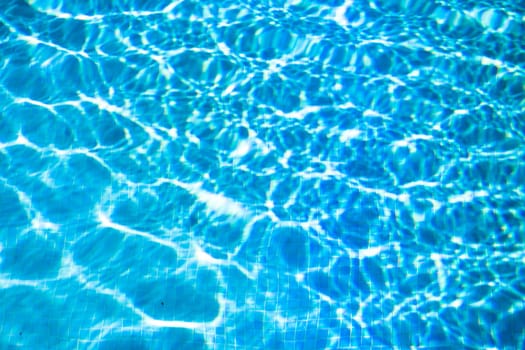 Blue water texture